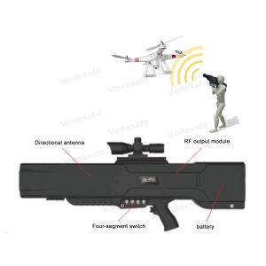 China 1500m Large Coverage Drone RF Jammer , Directional Drone Jammer Waterproof on sale China 1500m Large Coverage Drone RF Jammer , Directional Drone Jammer Waterproof on sale