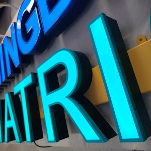 Quality Factory Custom Waterproof Company Outdoor Sign Making Advertising Raceway Led Business Sign Letter Word Light Outside Signage for sale