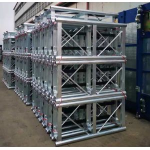 Q355B 650x200x1508mm Mast Section Hoist Spare Parts Rust Resistant