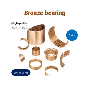 Wrapped Split Sleeve 092 Bronze Flange Bearings