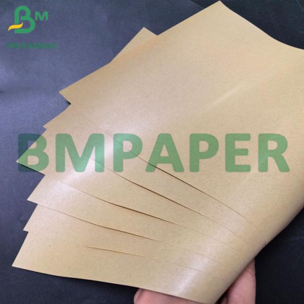 70g+15gPE One Side Coated Oilproof Food Grade Kraft Paper for Wrapping 70g+15gPE One Side Coated Oilproof Food Grade Kraft Paper for Wrapping
