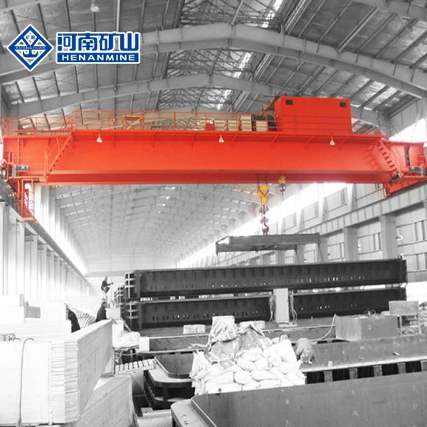 Cabin Control 20ton 30t 40ton Double Girder Steel Factory Bridge Crane Manufacturer