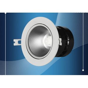 Anti Glare Adjustable LED Downlights High CRI , Recessed Lighting For Bathrooms