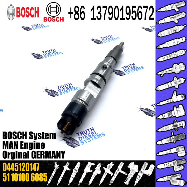 common rail injector 0445120147 0445120198 51101006085 51101006065 for MAN TGL TGM TGA Temsa diesel fuel injector