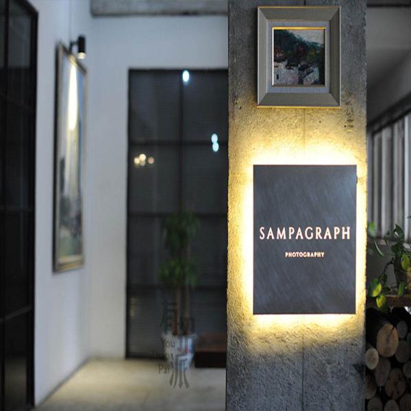 Outdoor 3d Logo Letter Poster Display Led Light Box Double-Sided Panel Indoor Headlights