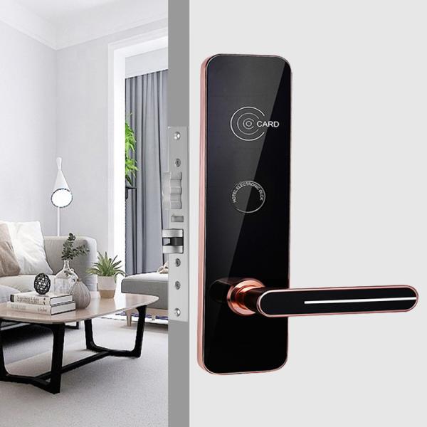 Buy ANSI Mortise Hotel Smart Door Locks MF1 Hotel Card Reader Door Locks at wholesale prices
