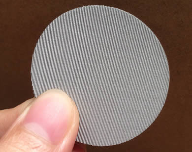 Anti Acid Stainless Steel Filter Mesh Disc 20 50 100 Rimmed For Plastic