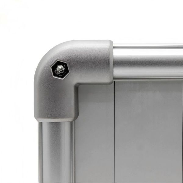 Industrial pipe fitting side view