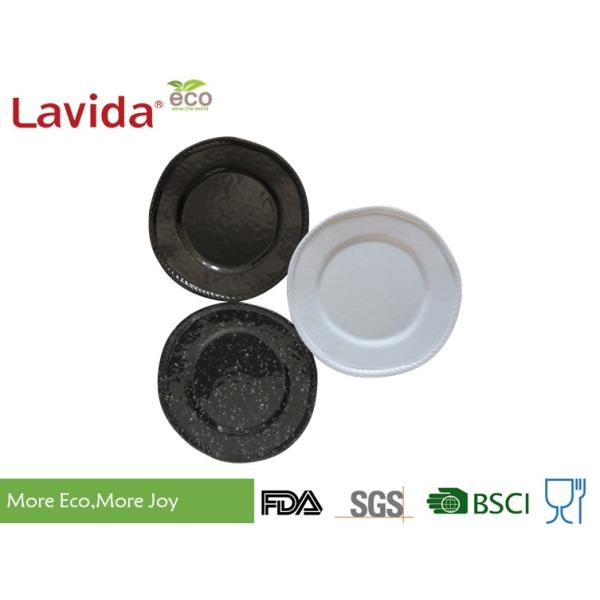 High End Classic Design Melamine Dinner Plates Biodegradable For Outdoor / Indoor