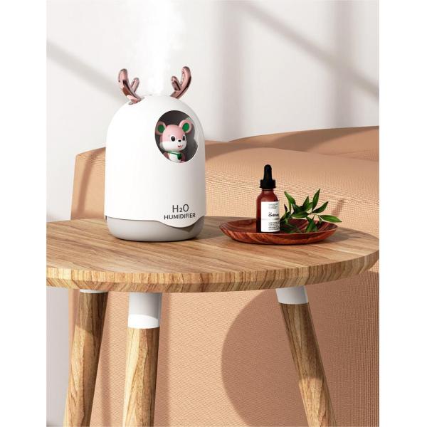 Conditioning Appliance Cute Pet Bear Mini Humidifier for Room App-Controlled Capacity 0.5L