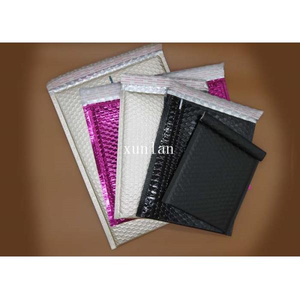 Buy Shiny Plastic Bubble Mailer Postage , Light Shield Metallic Bubble Mailers at wholesale prices