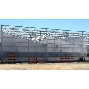 Multi Span Sawtooth Greenhouse Flower Farm Greenhouse 32m-80m