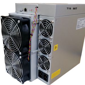 China Asic Bitmain Antminer T19 88t Miner Machine 3344W SHA256 Algorithm on sale