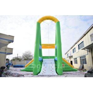 Customized Inflatable Water Toys, Inflatable Action Tower Wirh Swing