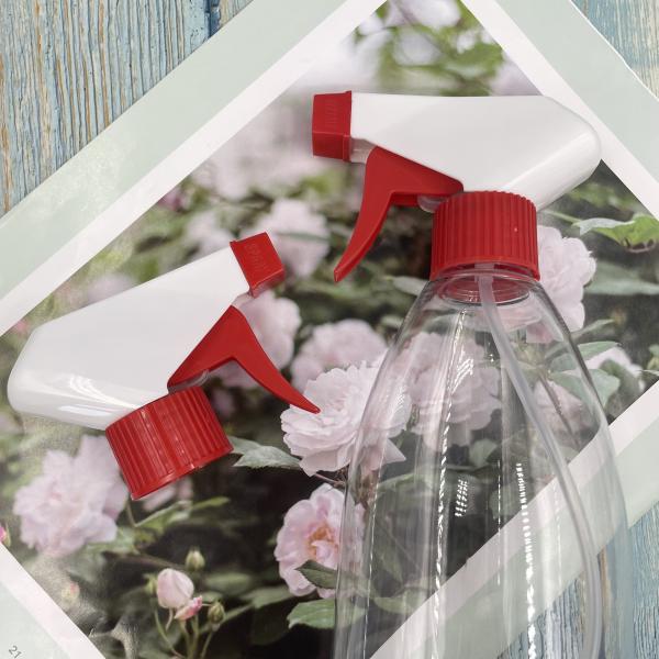 0.7ml White Red Trigger Sprayer Nozzle 28/410 Household Cleaning 28/400