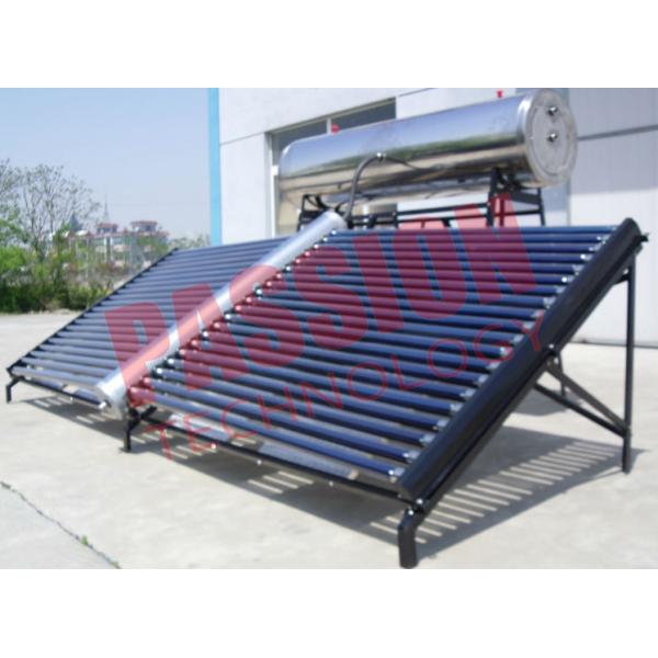 Buy 1000L Stainless Steel Solar Water Heater Evacuated Tube Collector With Feeding Tank at wholesale prices