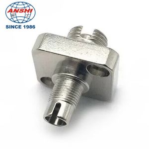 FC To DIN Simplex Fiber Optic Adapters Copper Material For Local Area Network