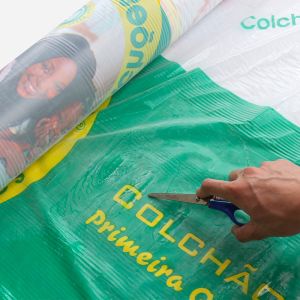 China 2.5m PVC Printed Film Plastic Wrap 10cm Width 120kg With Patterns on sale