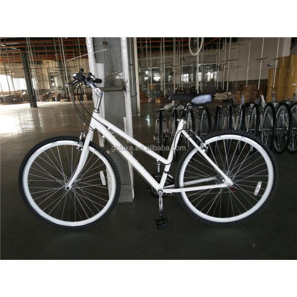 21 Speed Step Through Women Cycle Urban Lady City Hybrid Bike with Double V Brake