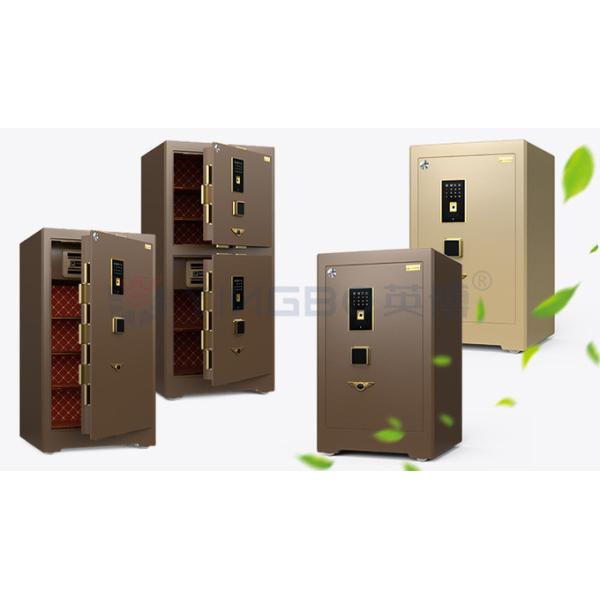 Dual Alarm Luxury Safe Box Fingerprint Lock Solid Steel For Security YB/ZY-70