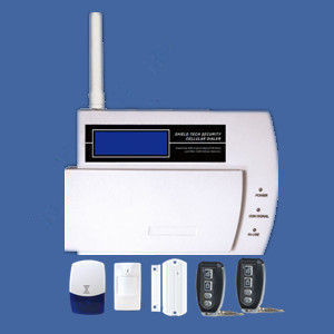 Quality GSM wireless home alarms in LCD screen supporting CID for sale