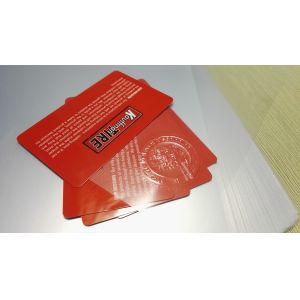 Strong Adhesion Level Digital Printing Pvc Coated Overlay