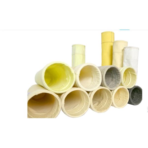 Waterproof & Anti - Static Cement plant Filter Bags / Felt Dust Collector Bags