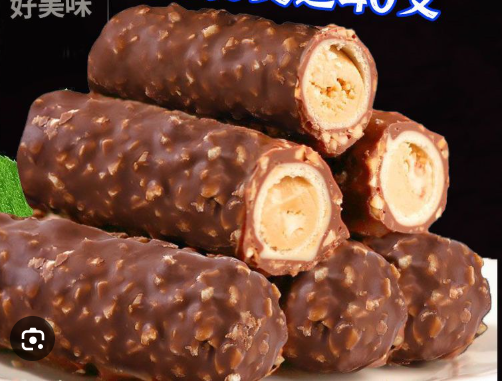 Chocolate Enrober Machine for Nut-Coated Bars 500kg/h