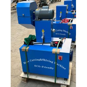Quality 2 Inch 4 Layer 220V Hose Cutting and Skiving Machine with Button Control for sale