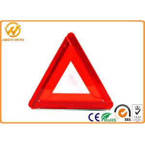 ECE R27 Reflective Warning Triangle , Car Emergency Advance Warning Triangle