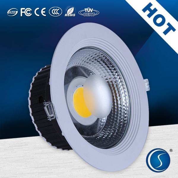 Recessed LED down light prices - cob 30w led down light supply