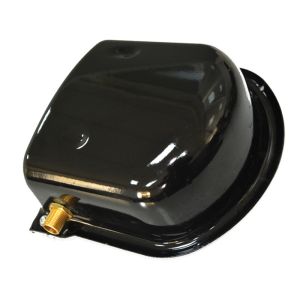 Metal Livestock Water Bowl Enamelled Surface Treatment 2.5L Capacity