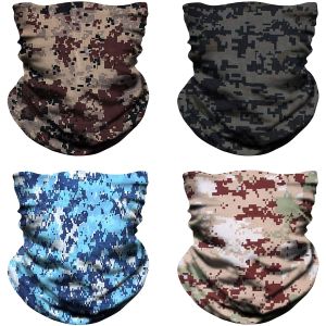 Camo Printed Breathable Cooling Lightweight Neck Gaiters