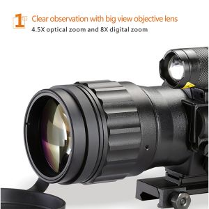 Digital Optics Scope Infrared Night Vision Monoculars NVP4550 Gun Accessories
