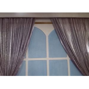 Metal Mesh Fabric Cloth / Flexible Metallic Sequin Fabric for Room Divider