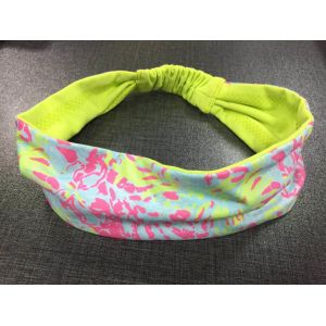 Portable Fabric Gym Headband Female , Multiscene Sweatbands For Women