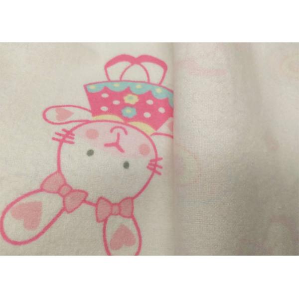 Cartoon Animal Print Cotton Flannel Cloth 20*10 Single Sided Brush