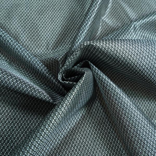 Buy Black Striped Plaid 43D Jacquard Mattress Fabric  High Strength at wholesale prices