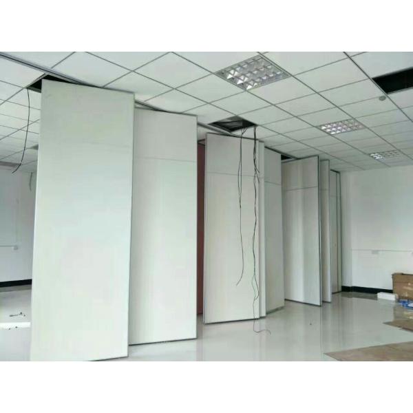 Sliding Aluminium Track Roller Ballroom Sliding Wall Partitions / Acoustic Room
