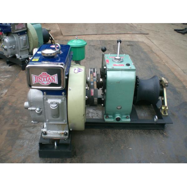 Buy Safe / Reliable Diesel Engine Wire Rope Winch 1 Year Warranty Cable Pulling Winch at wholesale prices