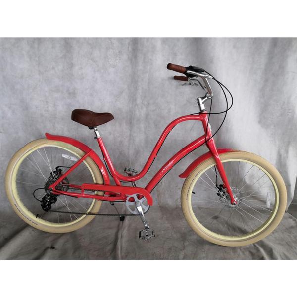 26 Inch Adults Mens Single Speed Comfort Beach Cruiser Bike Matte Black Ready to Ship