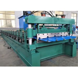 Quality 1250mm Corrugated Roof Panel Roll Forming Machine 10kw Metal Roof Machine for sale