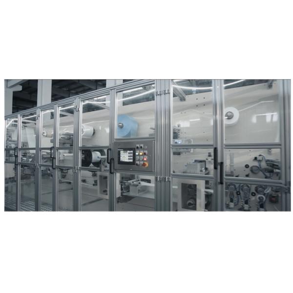 Buy 300KW 3% Rejection Elastic Waist Band Diaper Making Machine at wholesale prices