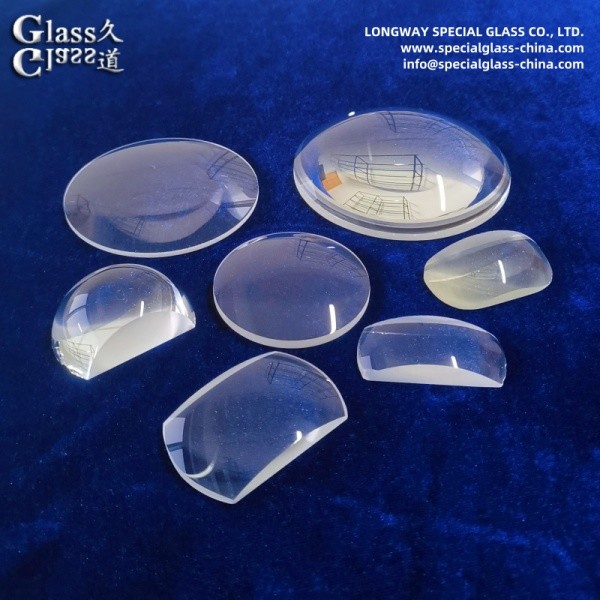 Optical Grade Borosilicate Glass Spherical Lens for Lighting Fixture