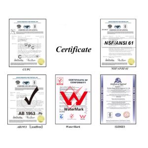 Kitchen Sink Faucets , Cupc Certification Single Handle Mixer Tap