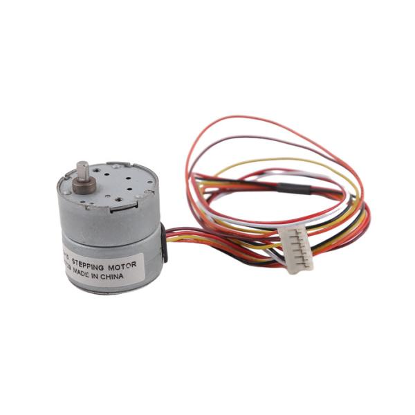 Buy SM25 Micro Geared Stepper Motor 2 Phase 4 Wirer Bipolar Stepping Motor at wholesale prices