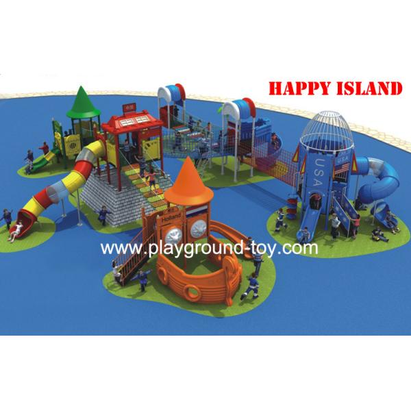 Buy Customiezed Commercial Children Playground Equipment For  Preschool at wholesale prices