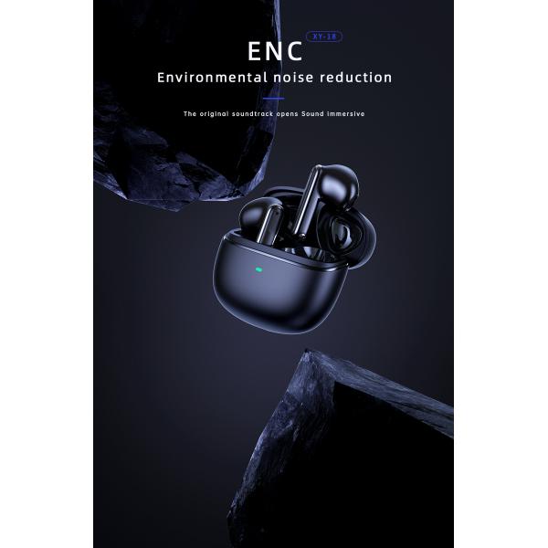 Mini Headset for Phone Calling and Music Newest Two Mic ENC True Wireless Earphones