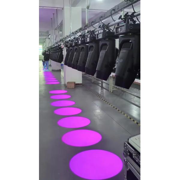 DMX512 Beam Lights for Club Wedding KTV Concert Gobo 12 Fixed Gobo Wheel White Light