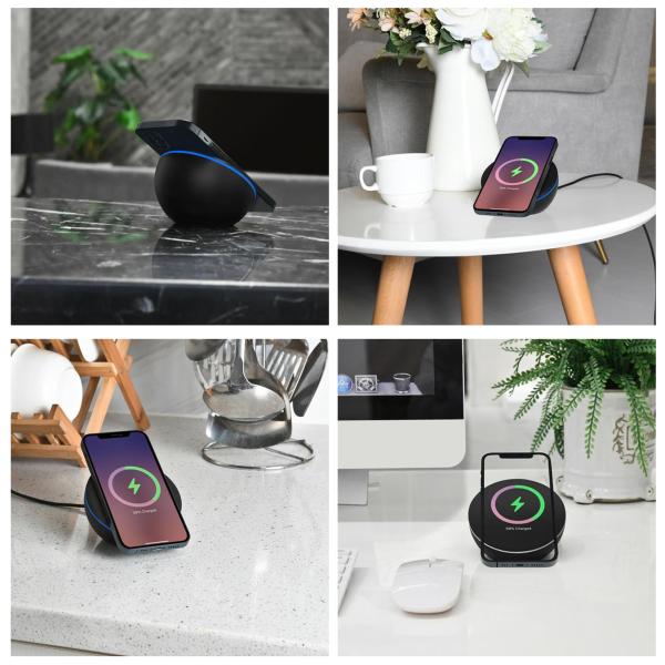 1.67A 205KHz 10W Magnetic Wireless Charger Stand For IPhone 12